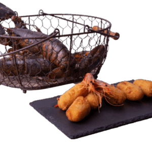 Croquetas de Bogavante y Gamba
