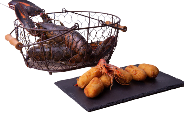Croquetas de Bogavante y Gamba